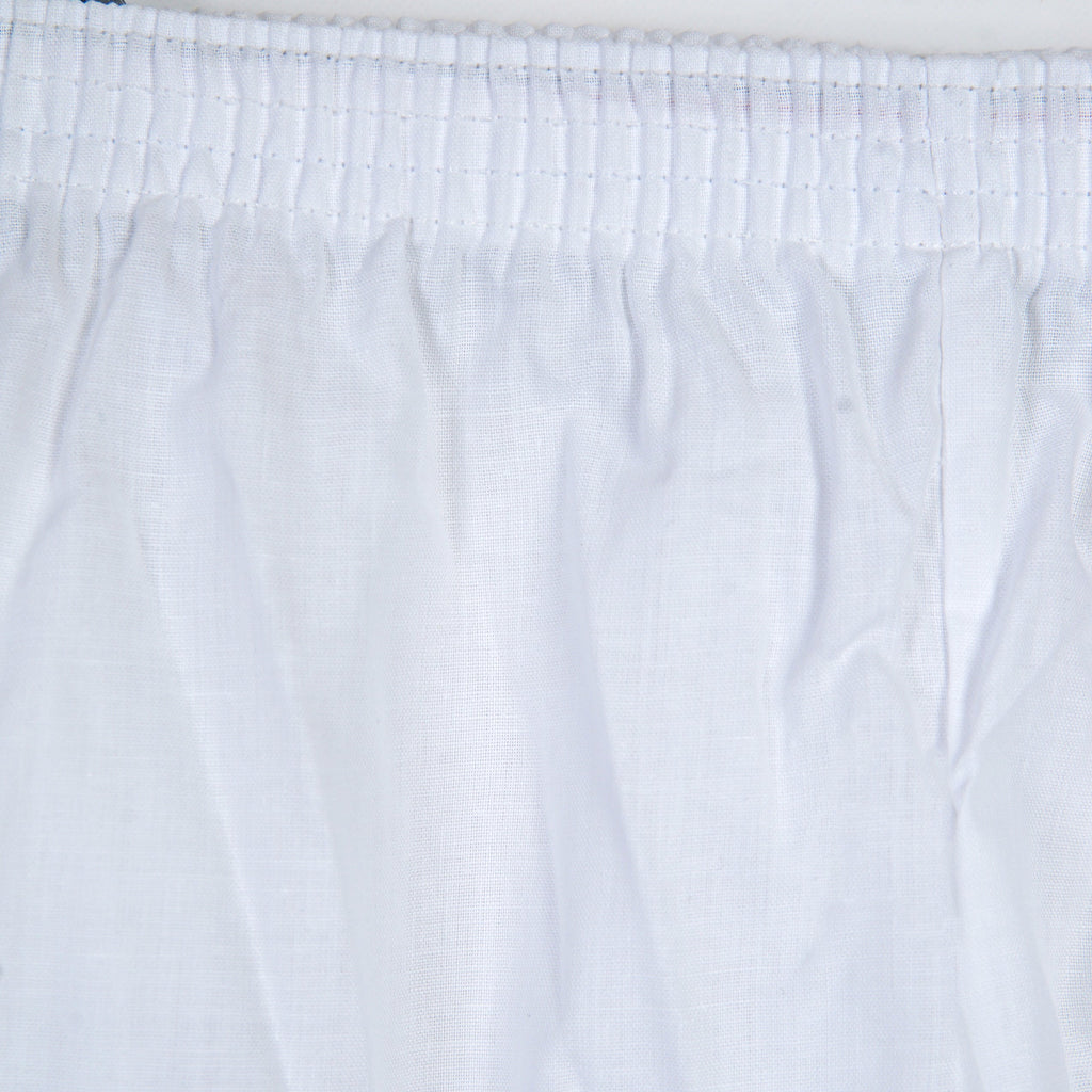 WHITE COTTON TROUSER