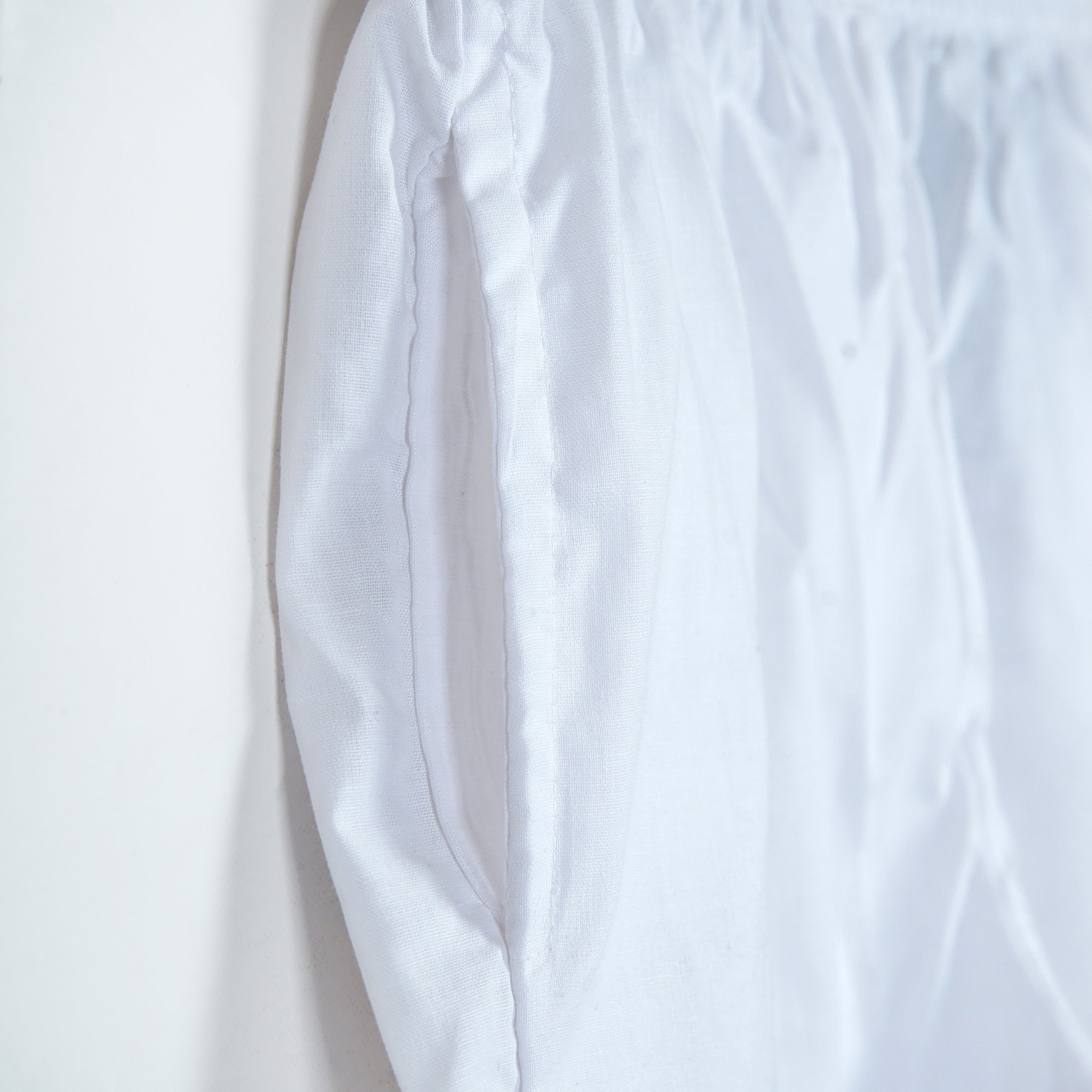 WHITE COTTON TROUSER