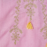 PINK TILLA EMBROIDERED KURTI