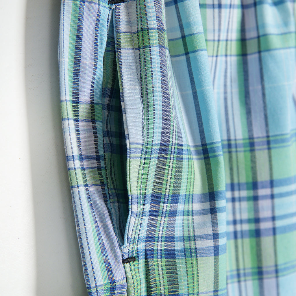 چیک شدہ کاٹن کی پتلون