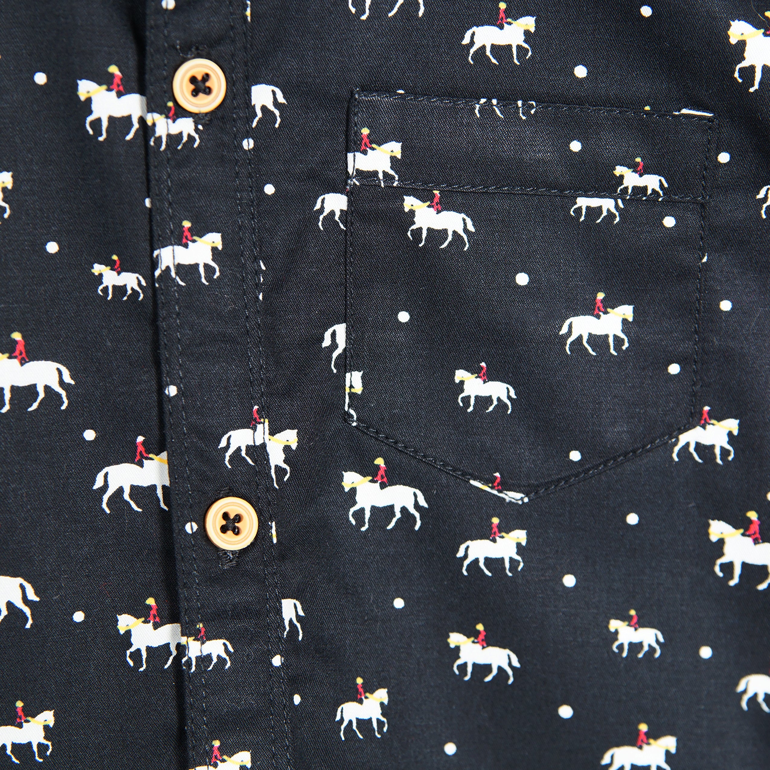 HORSE POLO GRAPHIC DOUBLE SHIRT