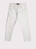 WHITE DENIM JEANS PANT
