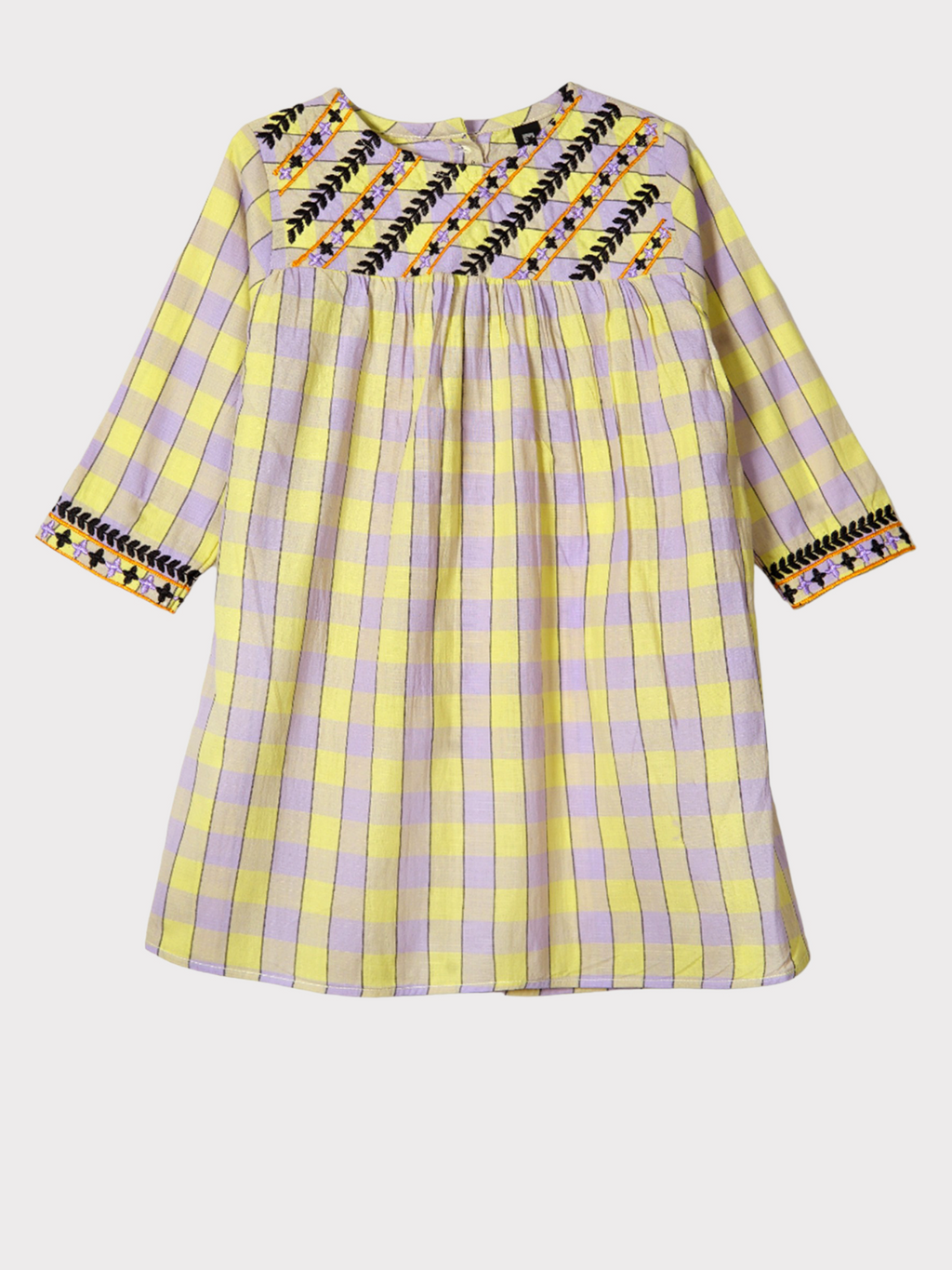 PRINTED EMBROIDERED KURTI