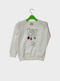 POM POM GRAPHIC SWEATSHIRT