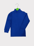 ROYAL BLUE BASIC MOCK NECK