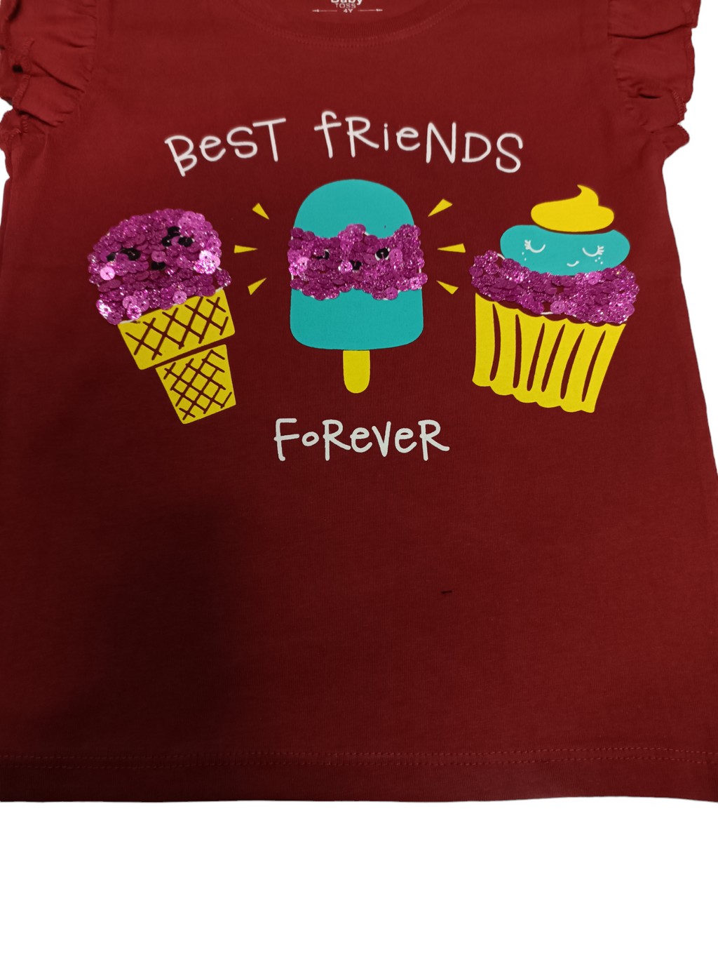 ICE CREAMS SEQUINS T-SHIRT