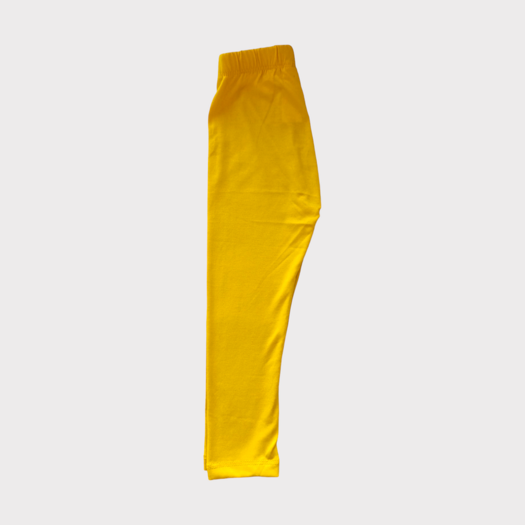YELLOW COTTON TIGHT