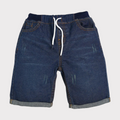 ROUND DENIM SHORT