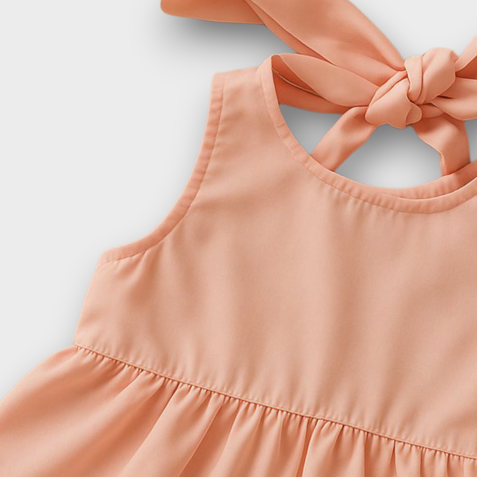 BREAKOUT PEACH STAIN TOP FROCK