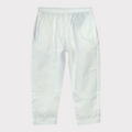 WHITE COTTON TROUSER