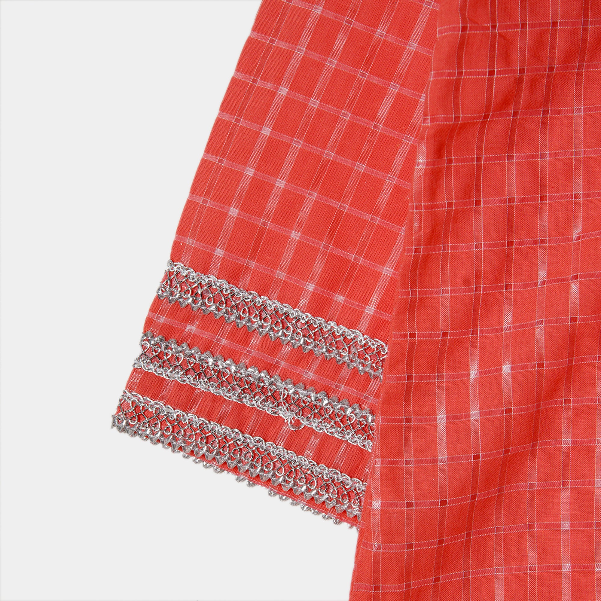 CORAL GLITTER STYLISH KURTI