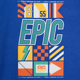 EPIC ROYAL BLUE GRAPHIC T-SHIRT