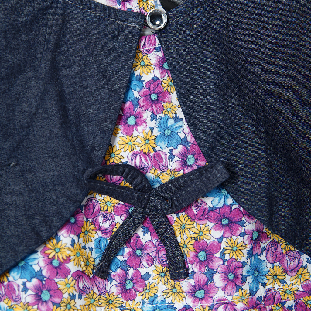 PRINTED KURTI WITH SHRUG