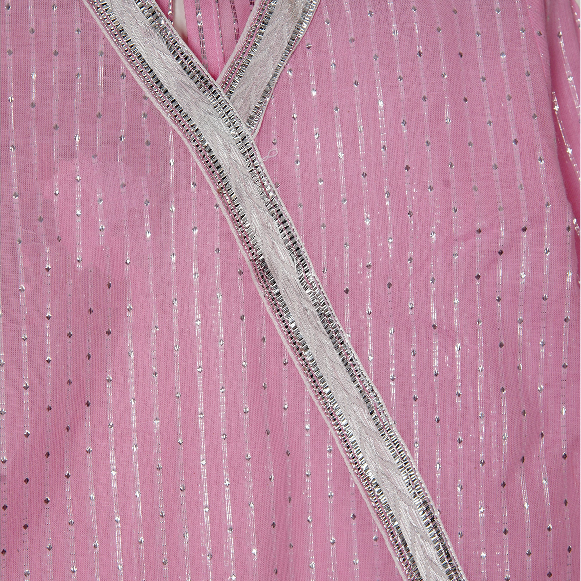 PINK GLITTER STYLISH KURTI