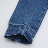 SKY HOODED DENIM JACKET