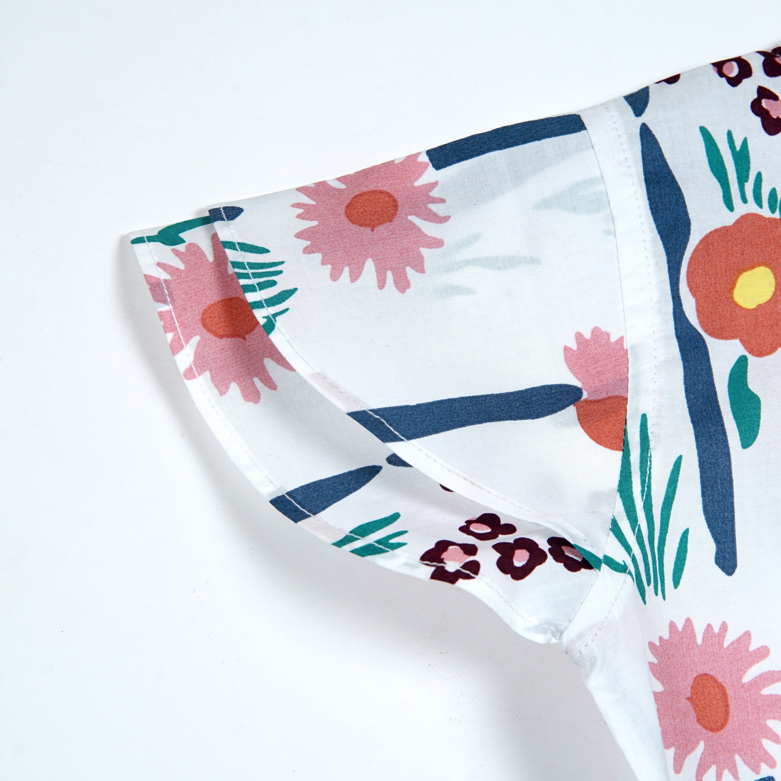 WHITE PRINTED JUMPSUIT