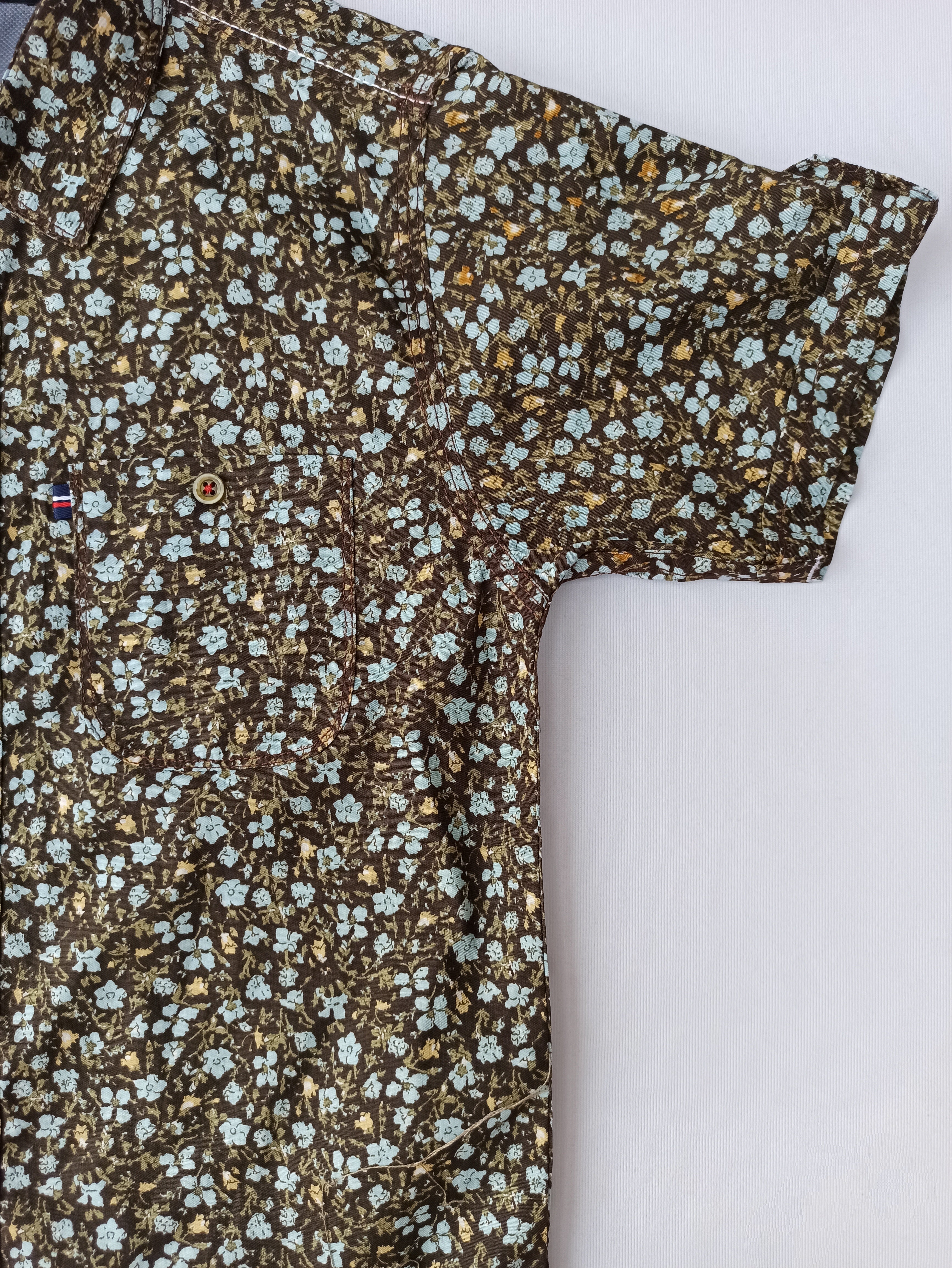 TOMMY HILFIGER FLOWERS PRINTED SHIRT