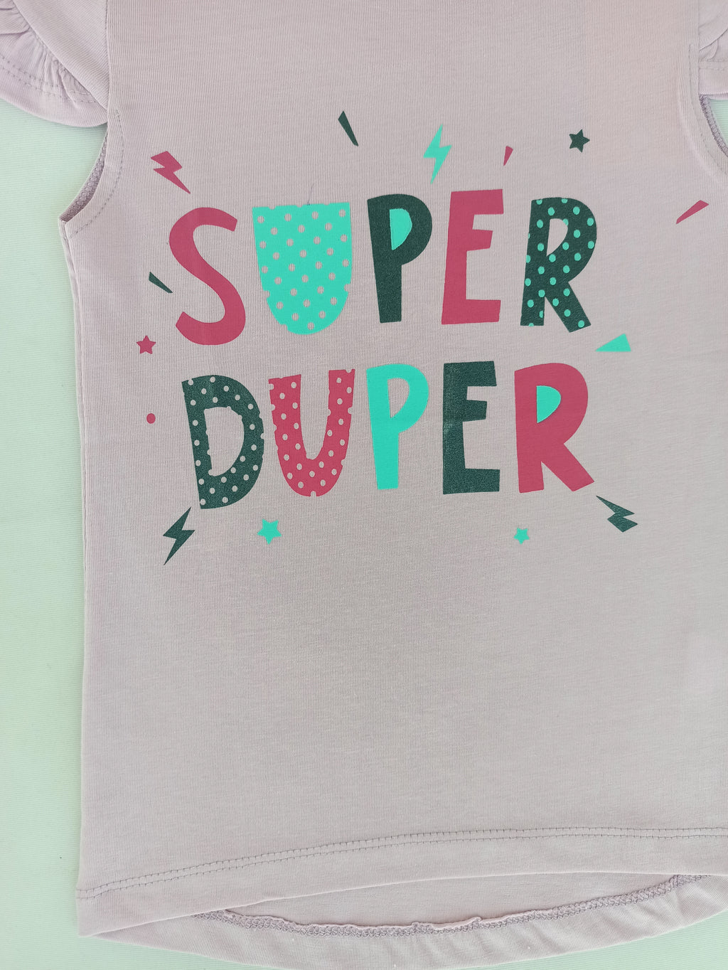 اورنج سپر ڈوپر گرافک ٹی شرٹ