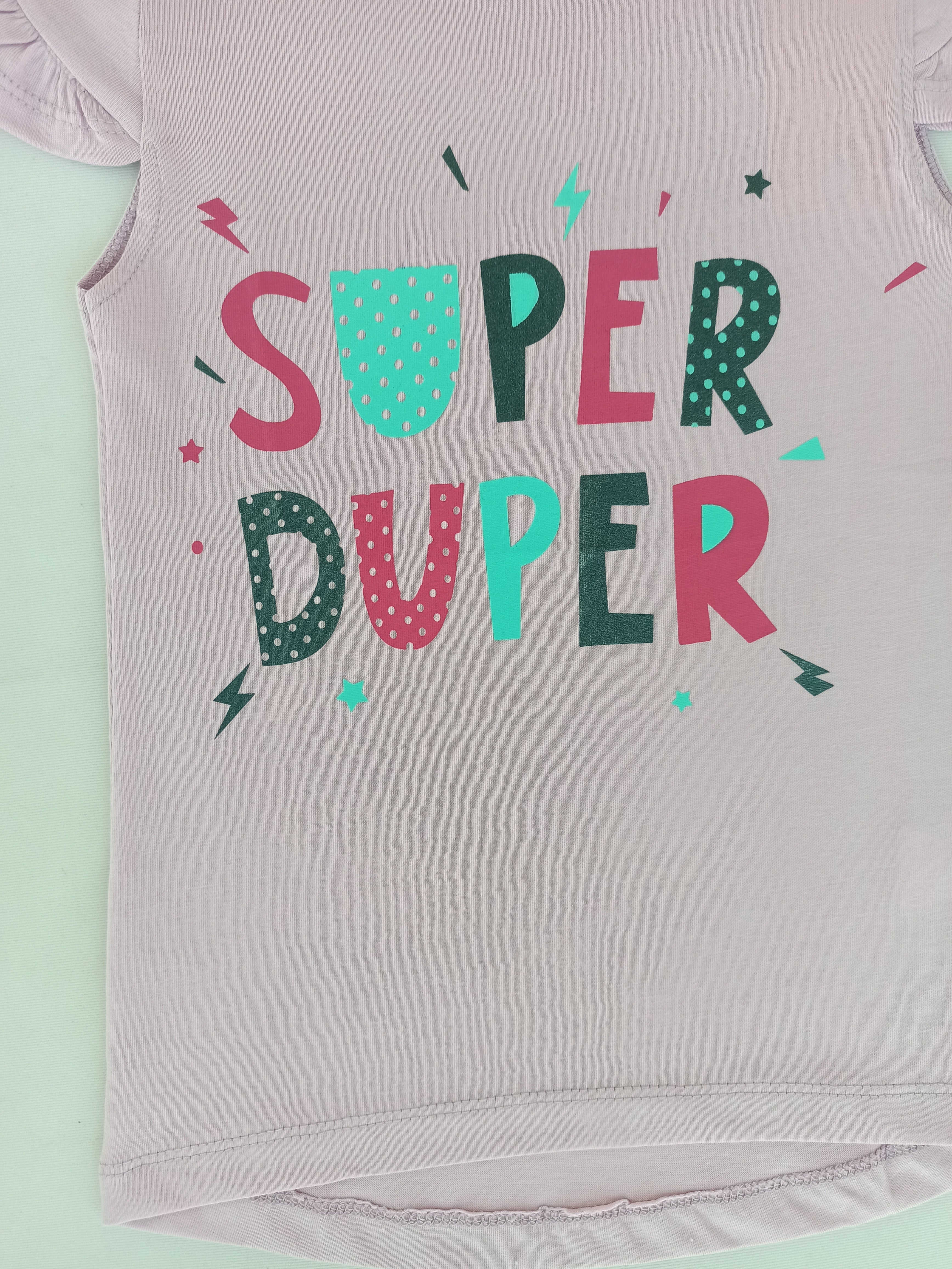 ORANGE SUPER DUPER GRAPHIC T-SHIRT