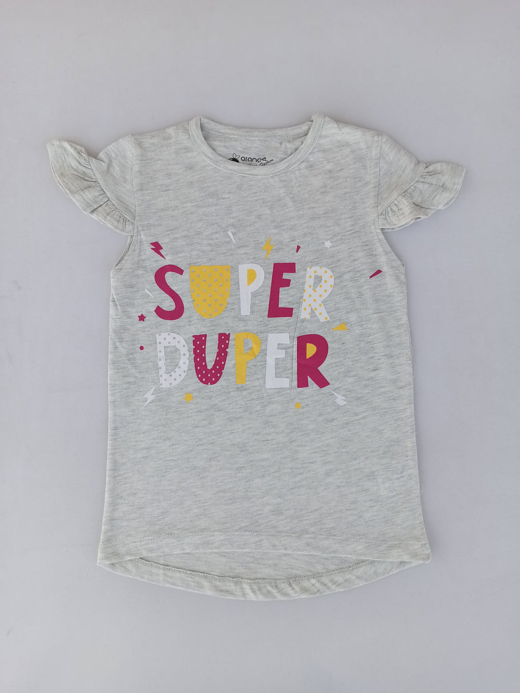 ORANGE SUPER DUPER GRAPHIC T-SHIRT