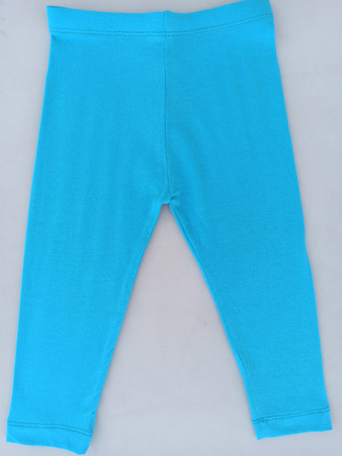 AQUA BLUE BASIC COTTON TIGHT