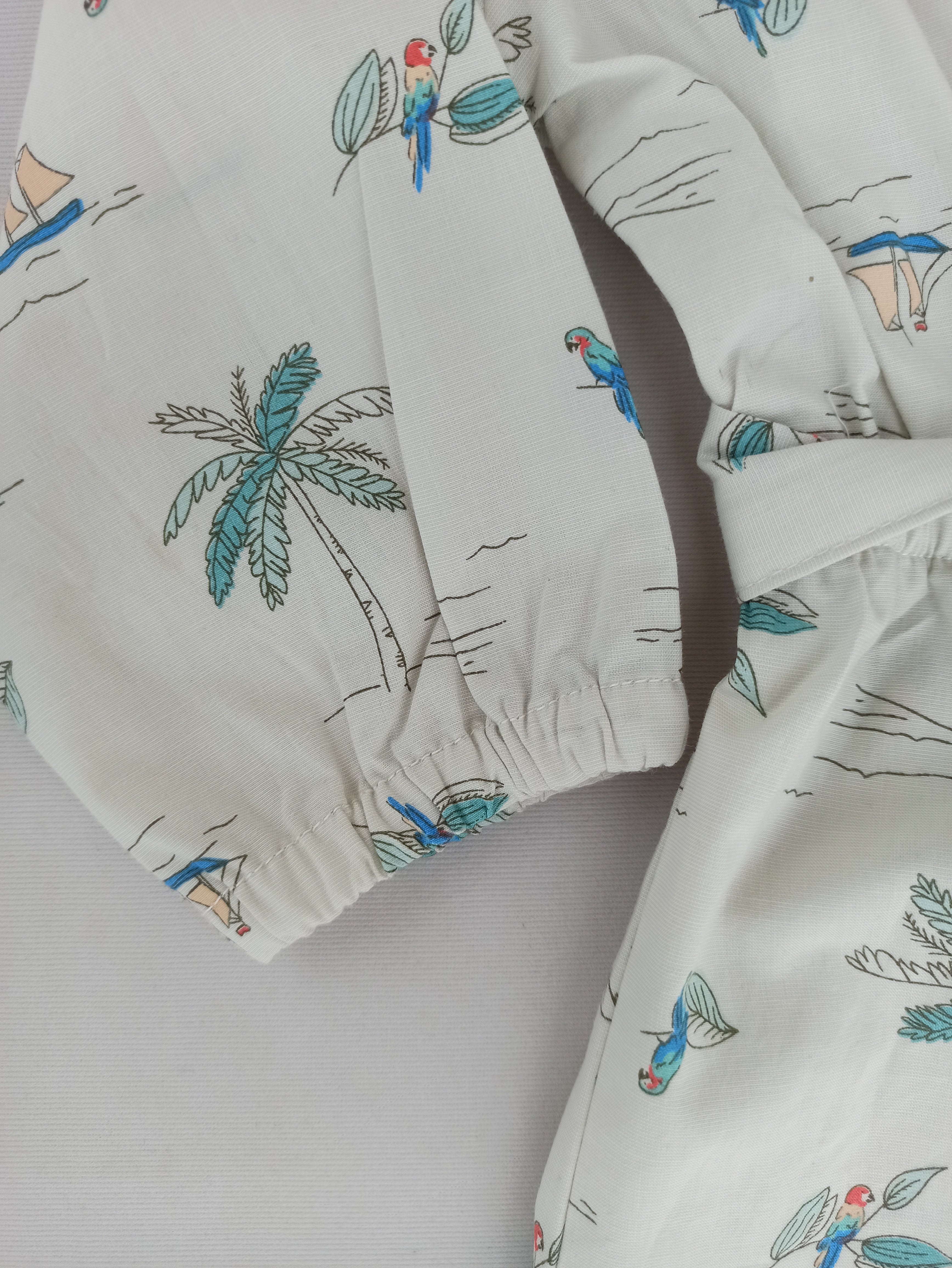 BABY TOSS MULTI PRINTED JUMPSUIT