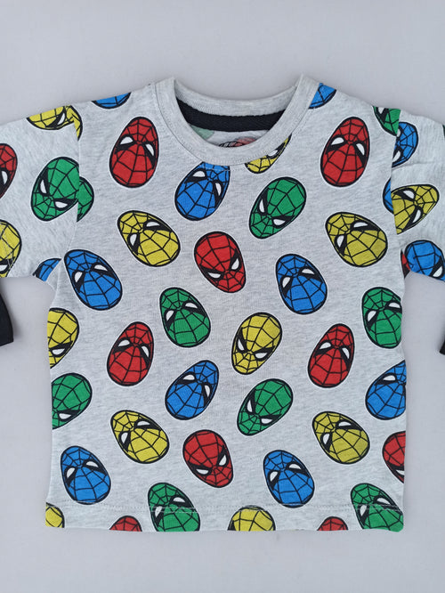 BABY TOSS MULTI SPIDER MAN GRAPHIC T-SHIRT