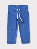 NEXT BLUE TRIANGLES GRAPHIC TROUSER