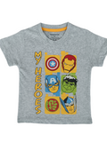 MY HEROES MULTI GRAPHIC T-SHIRT