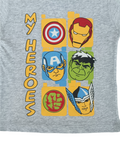 MY HEROES MULTI GRAPHIC T-SHIRT