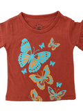 ENTITY MULTI BUTTERFLIES GRAPHIC T-SHIRT