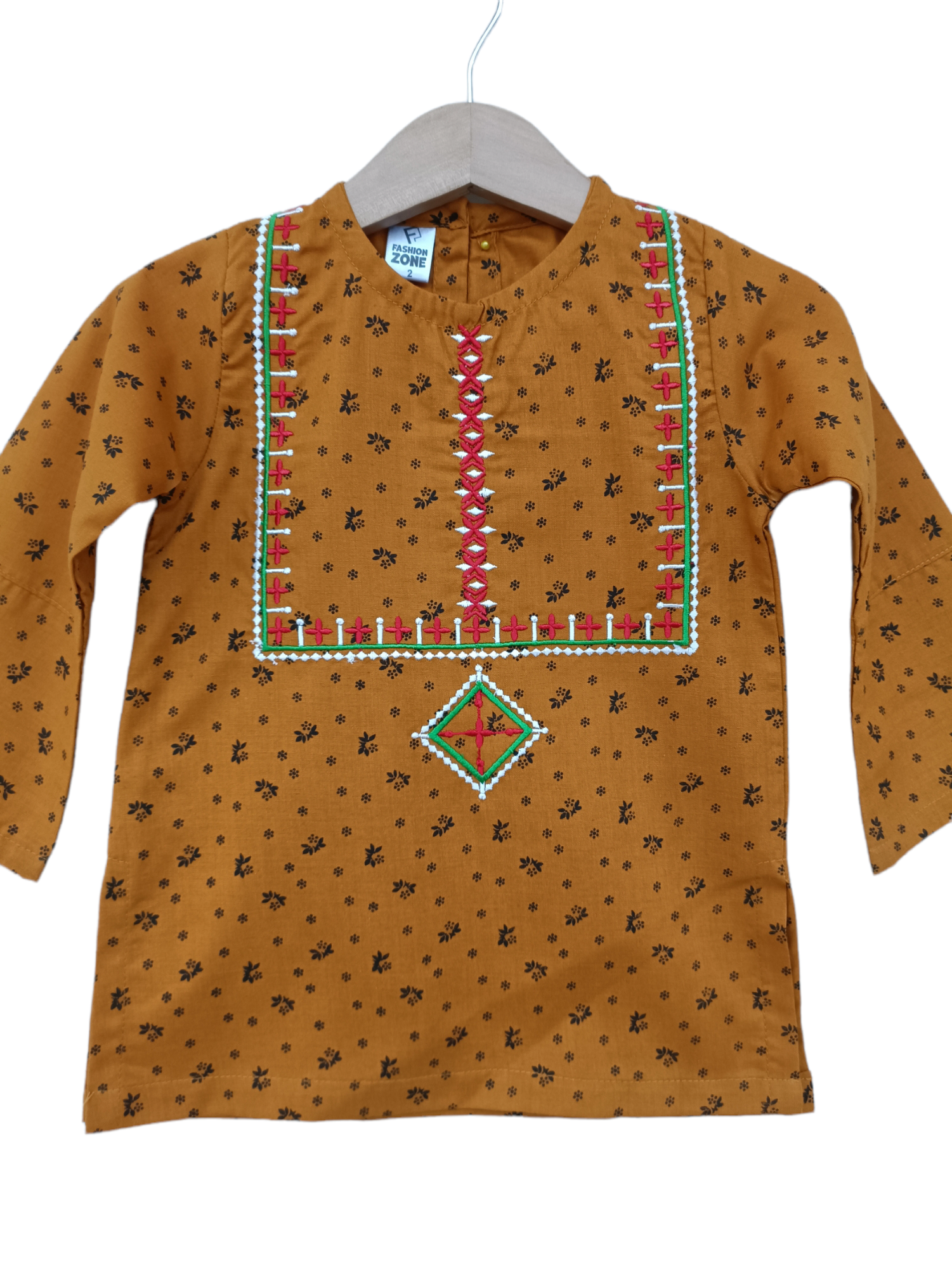 FASHION ZONE EMBROIDERED KURTI