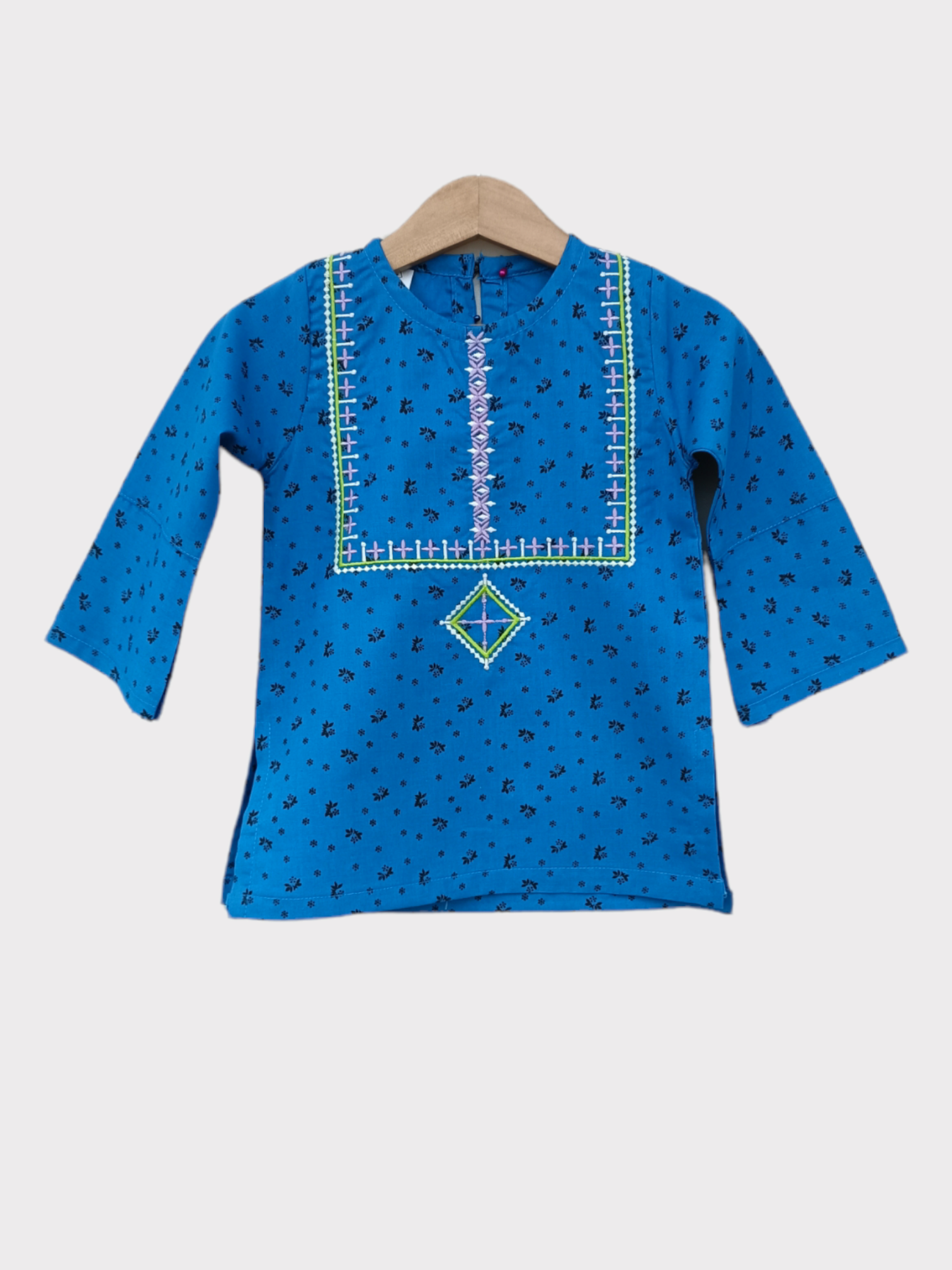 FASHION ZONE EMBROIDERED KURTI