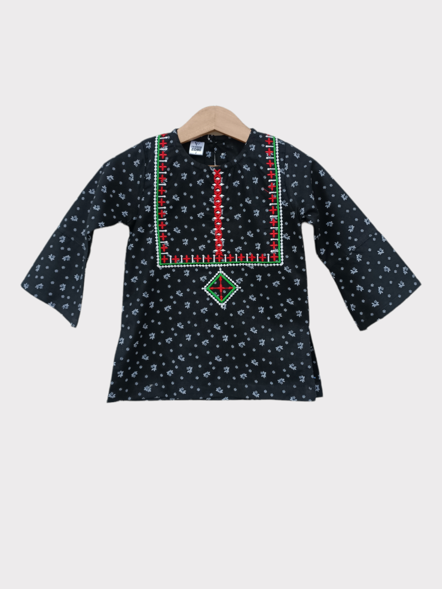 FASHION ZONE EMBROIDERED KURTI