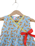LILY RAINBOW PRINTED FROCK