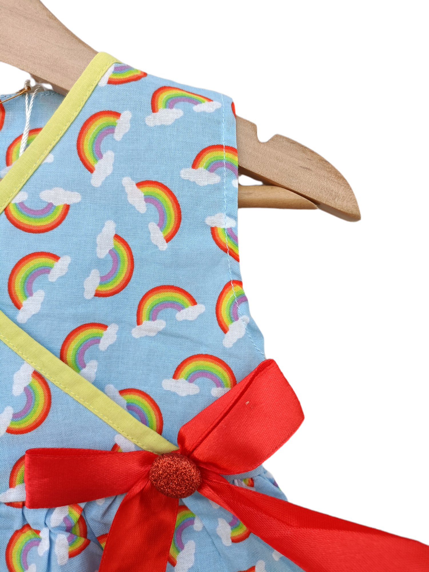 LILY RAINBOW PRINTED FROCK