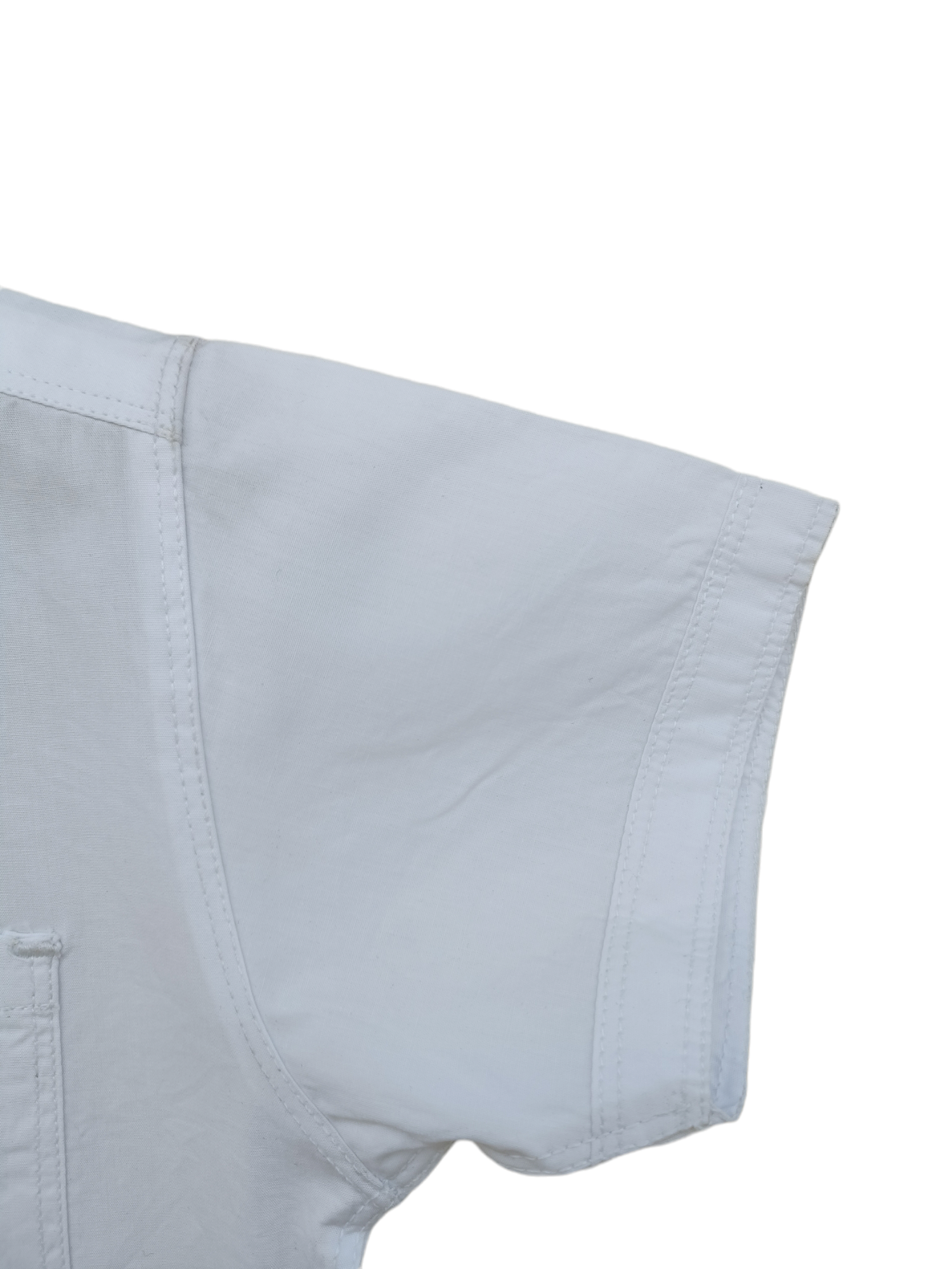 ORANGE STYLISH WHITE CASUAL SHIRT