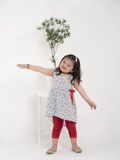 LILY RAINBOW PRINTED FROCK