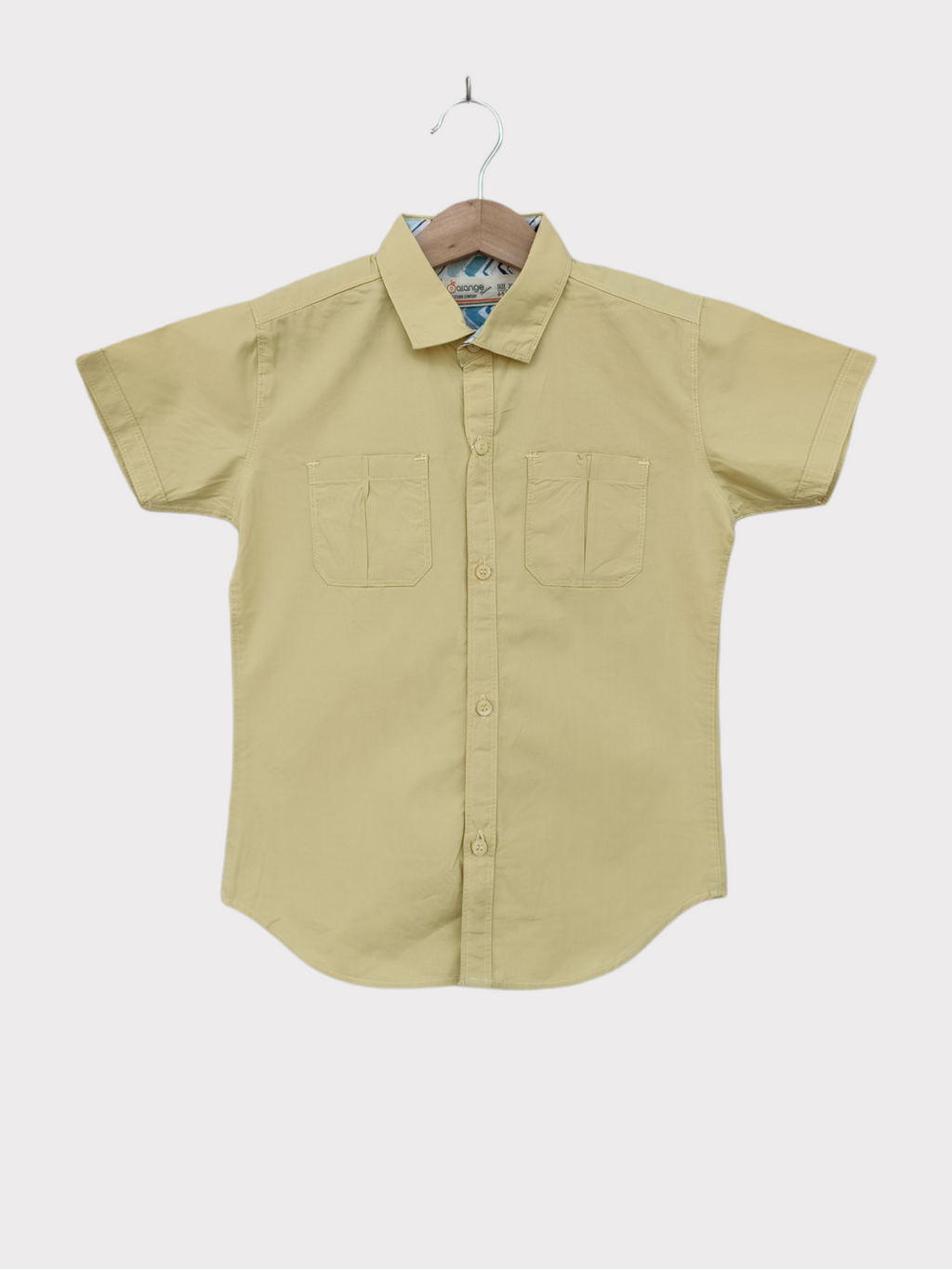 نارنجی اسٹائلش پیلی آرام دہ قمیض