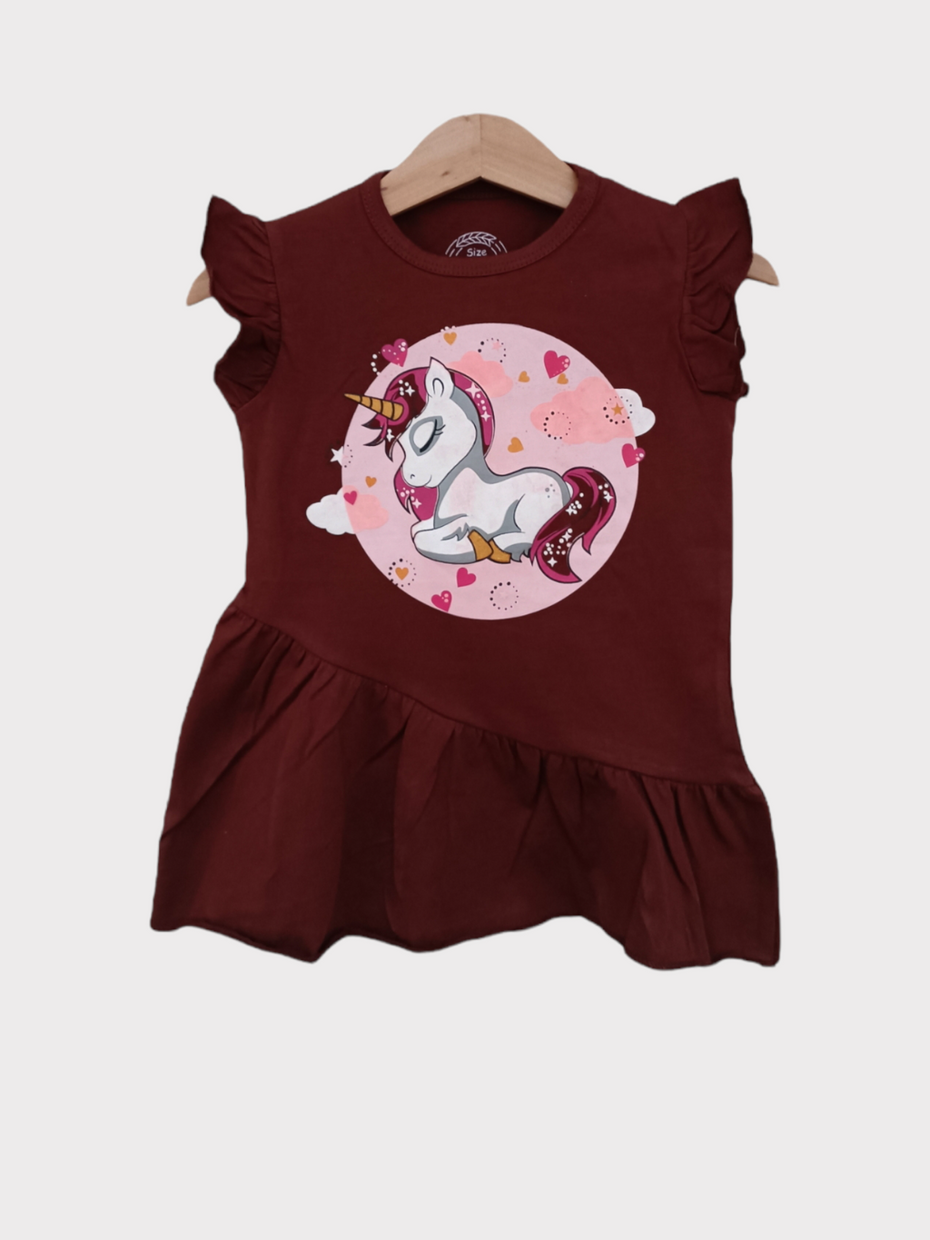 بیبی ٹاس یونیکورن گرافک ٹاپ