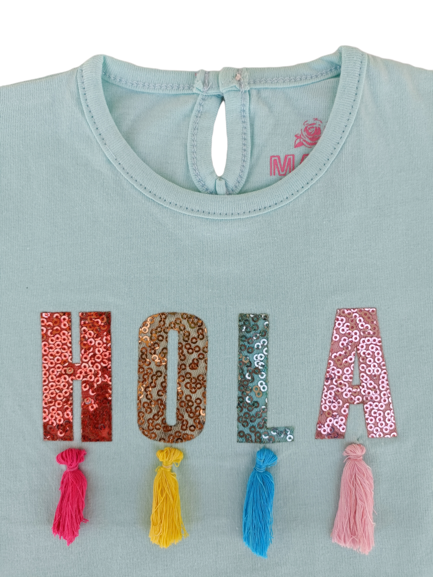 MARS KIDS 3D SEQUINS GRAPHIC T-SHIRT