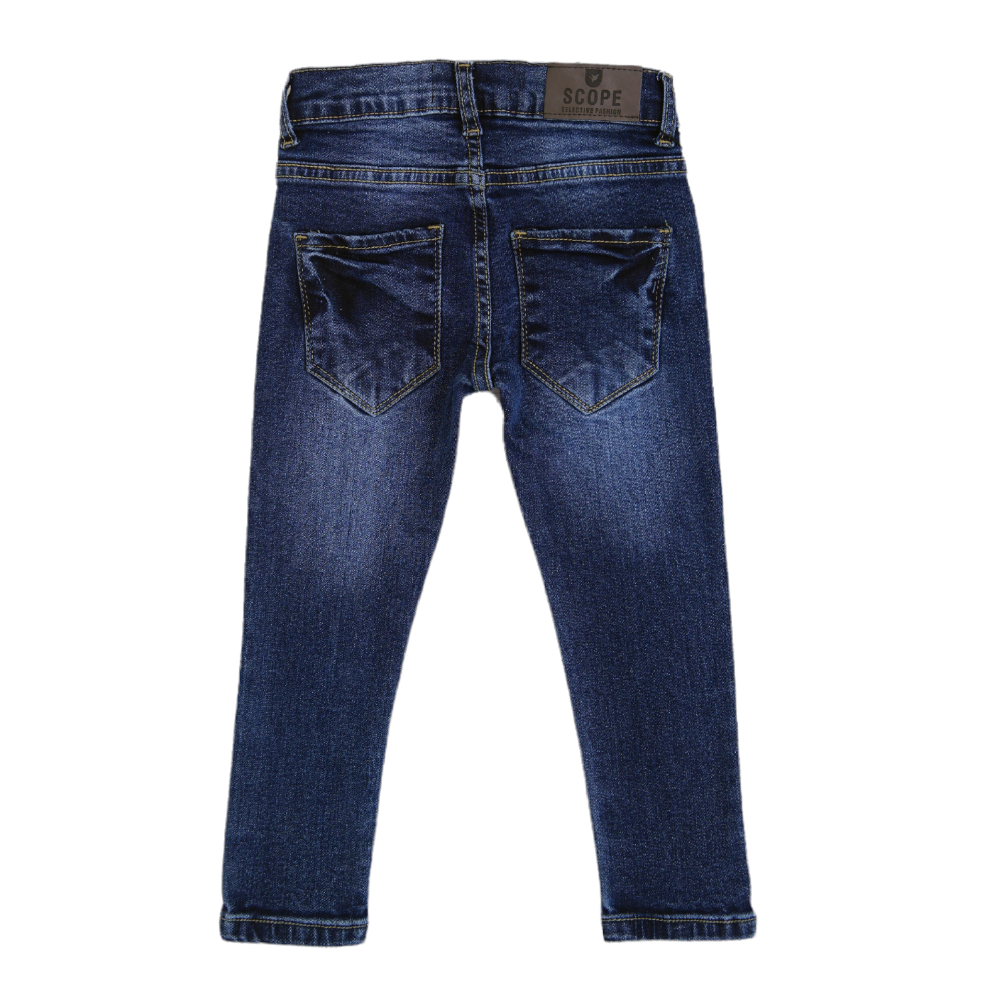 NAVY BLUE FADED JEANS PANT