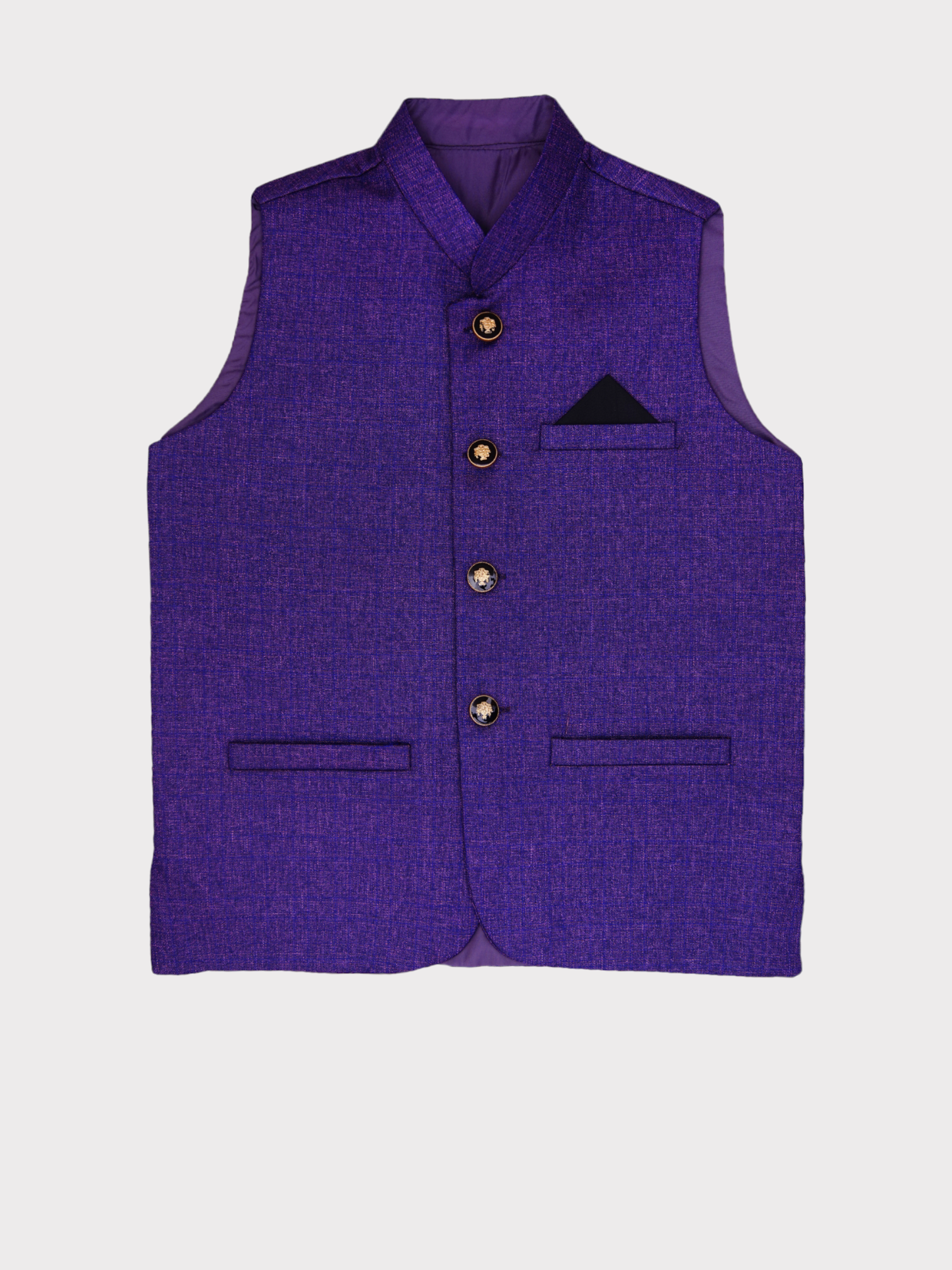 PURPLE STYLISH WAISTCOAT