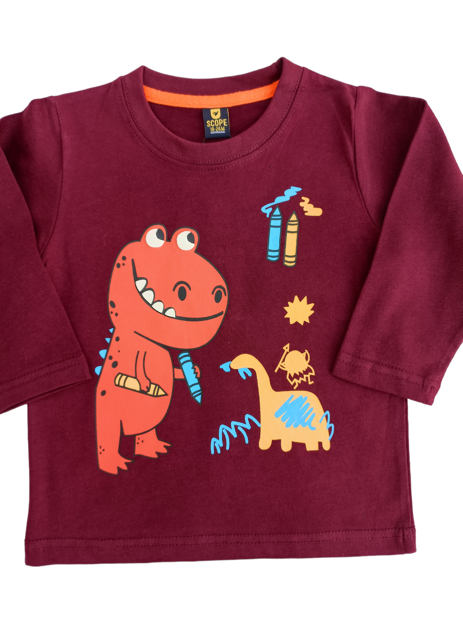DINO PENCIL 3D GRAPHIC T-SHIRT