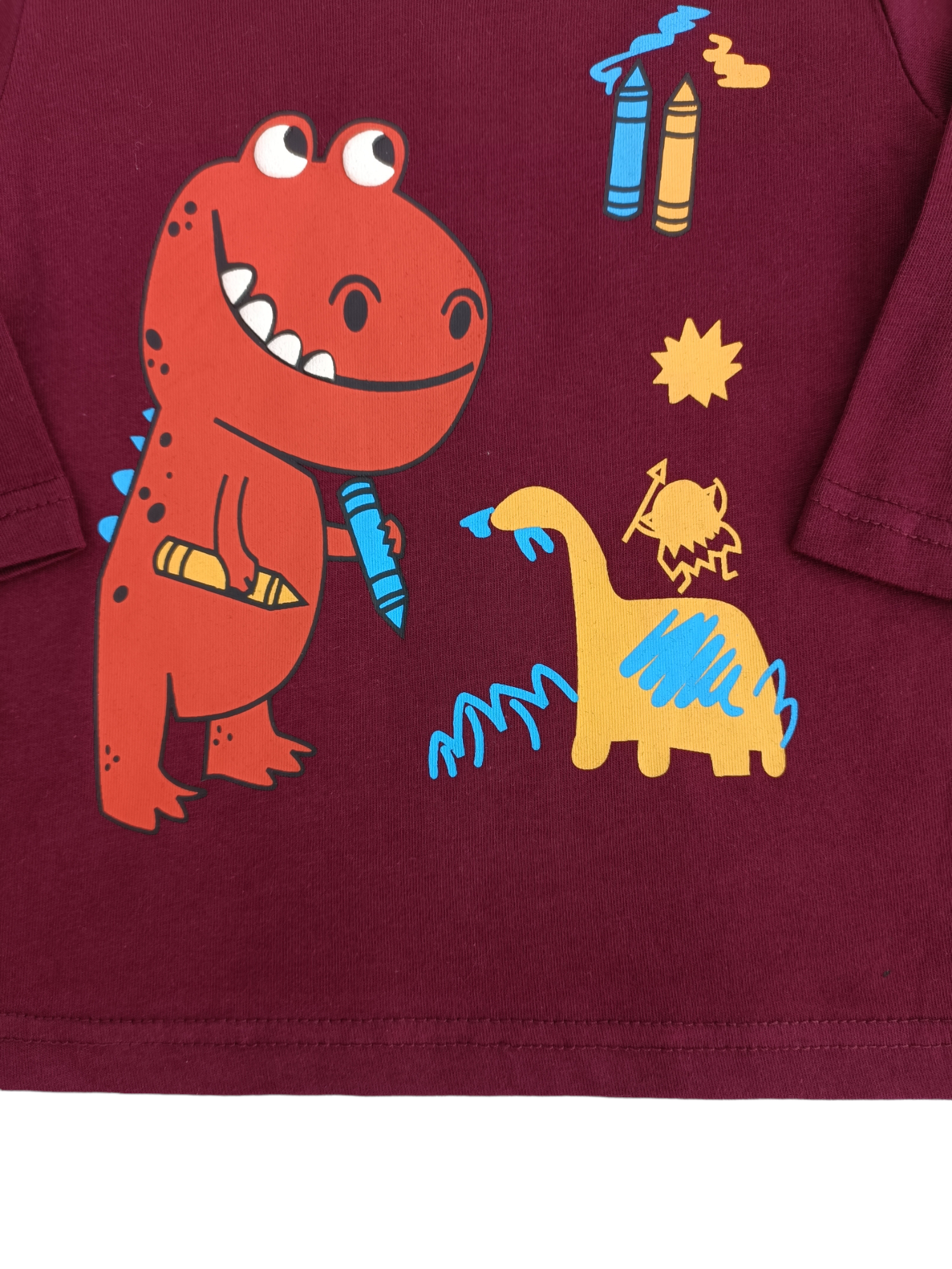 DINO PENCIL 3D GRAPHIC T-SHIRT