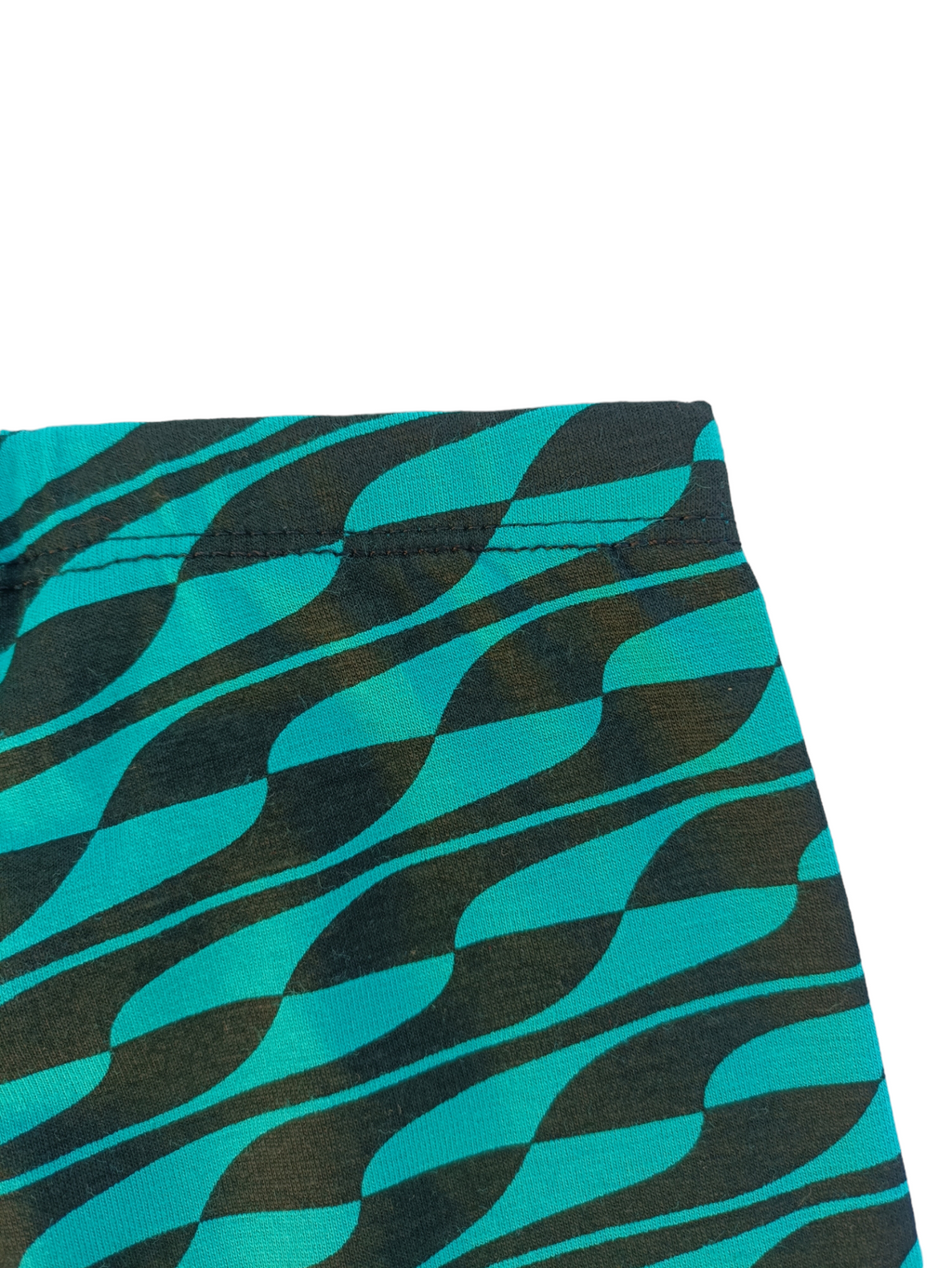 سیاہ پرنٹ شدہ کپاس ٹائٹ