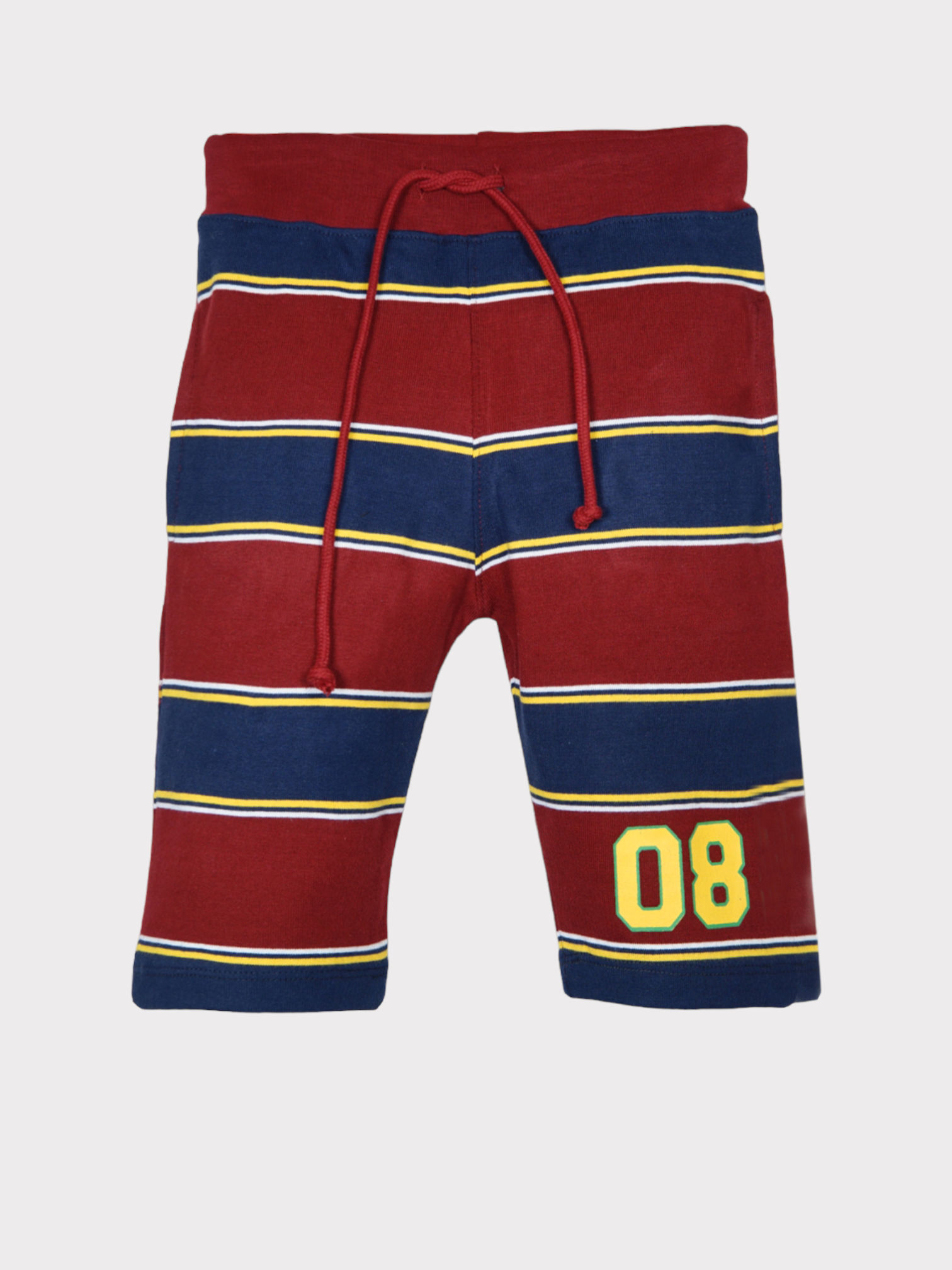 MULTI PRINTED STRIPED SHORT