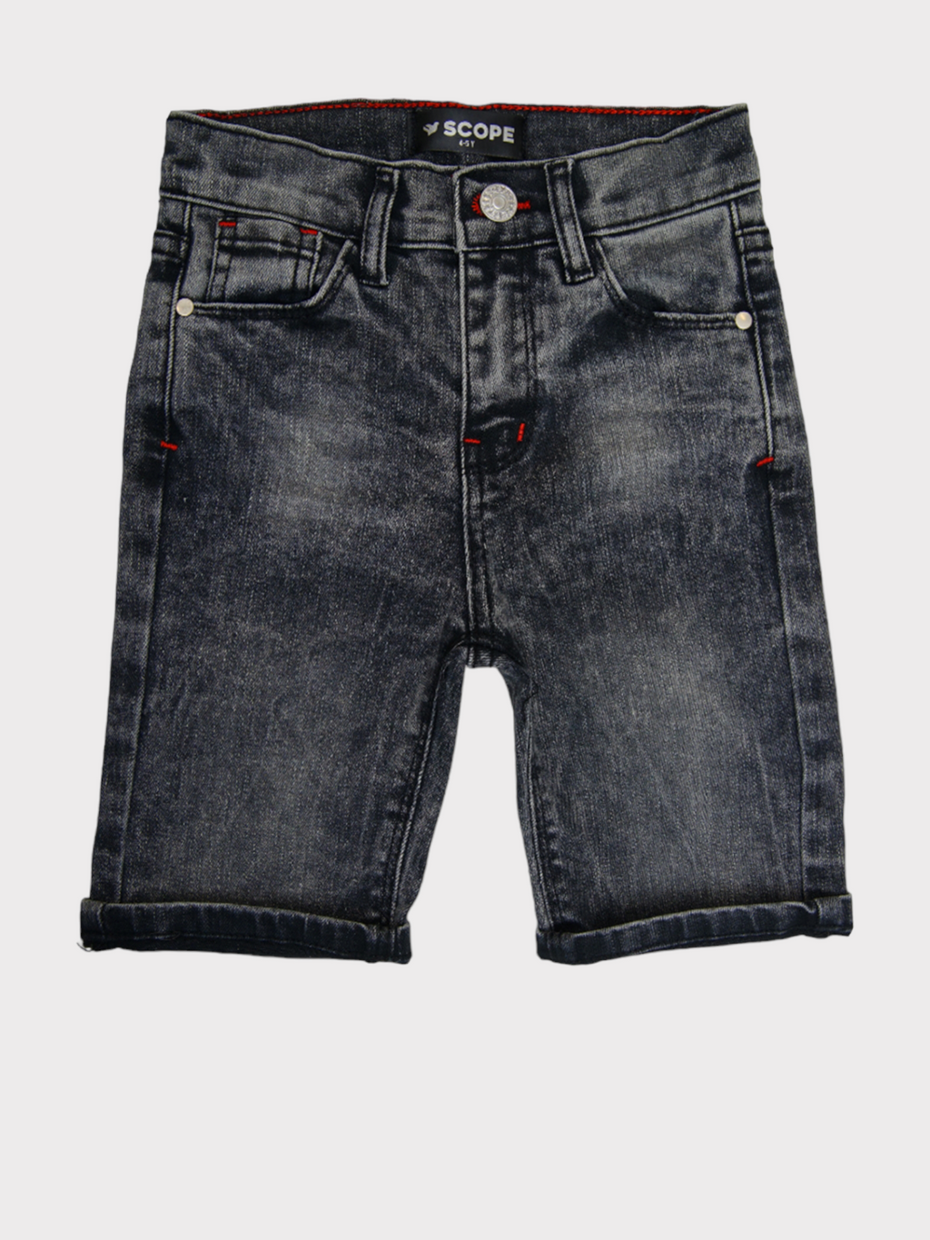 GRAYISH 3 QUARTER RANDOM SHORT