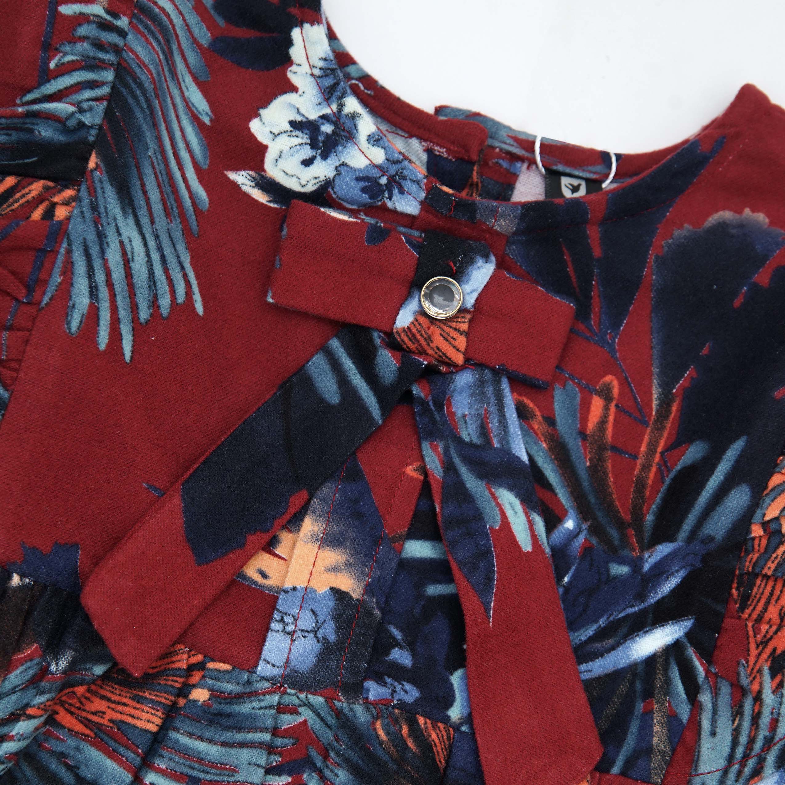 PRINTED TIE KNOT KURTI