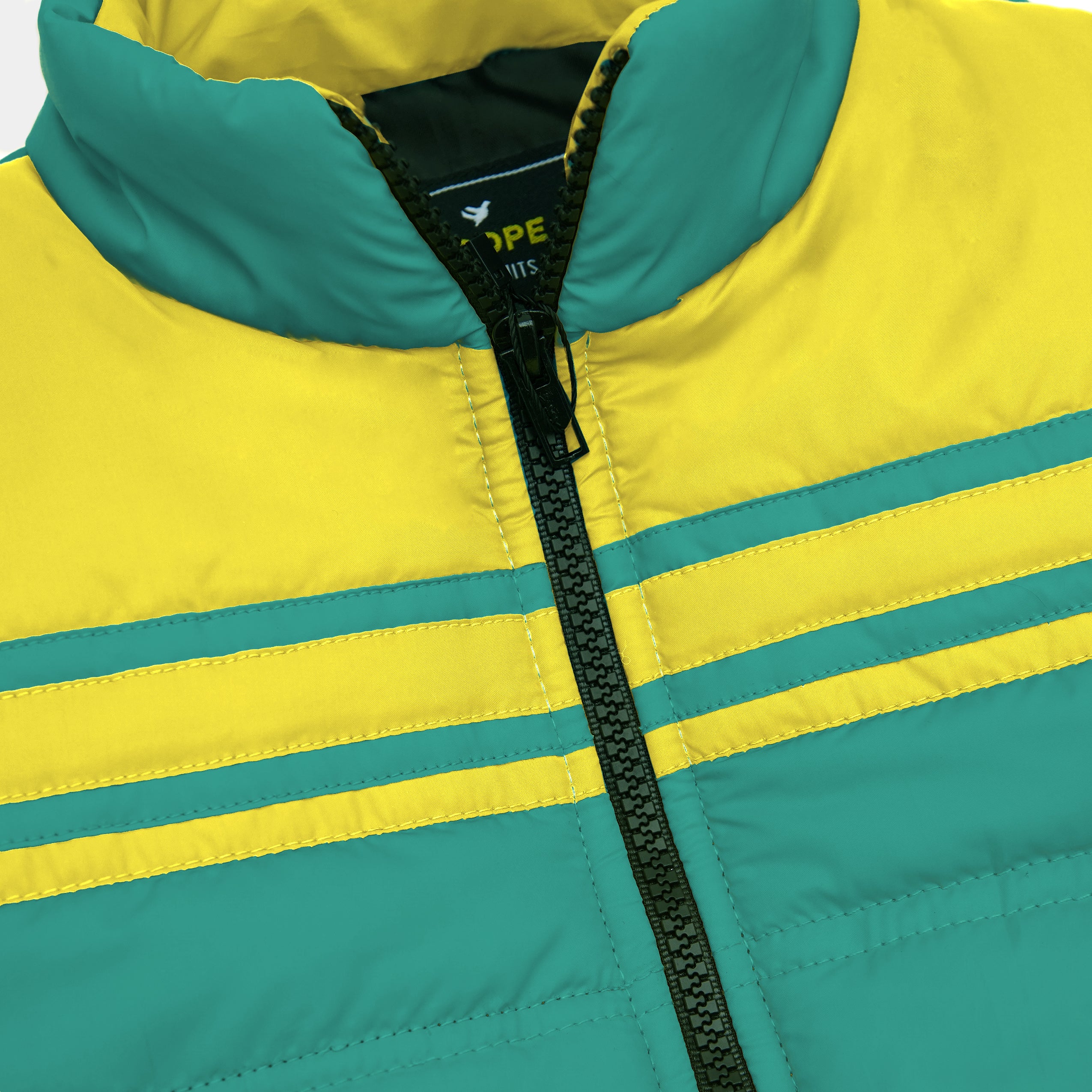 SCOPE TEAL SLEEVELESS JACKET